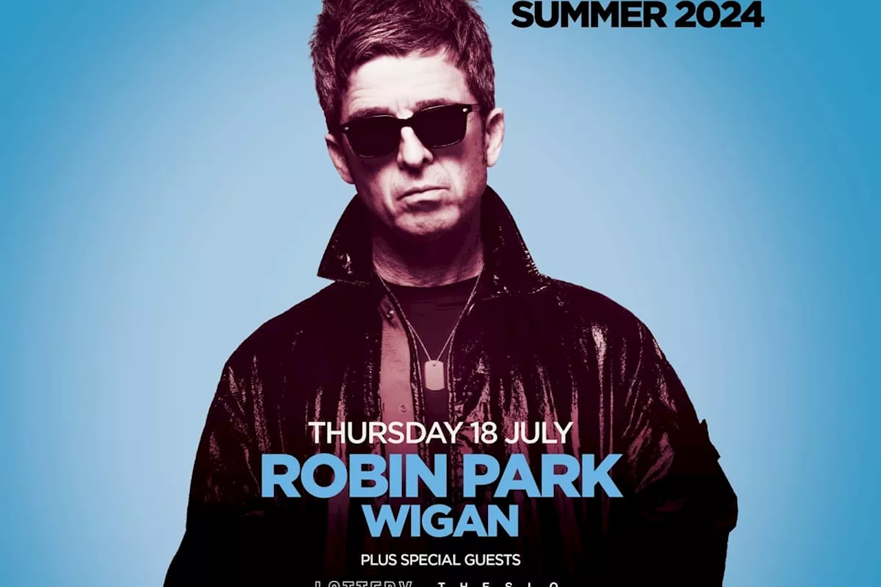 tickets fly out to see Noel Gallagher’s High Flying Birds at Wigan Robin Park