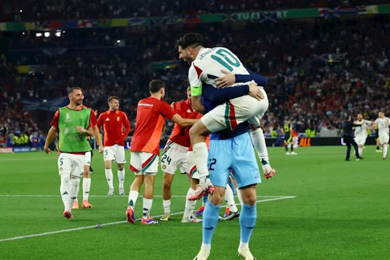 Euro 2024 : la Hongrie élimine l'Écosse et peut toujours croire aux huitièmes après sa victoire dans le tem...