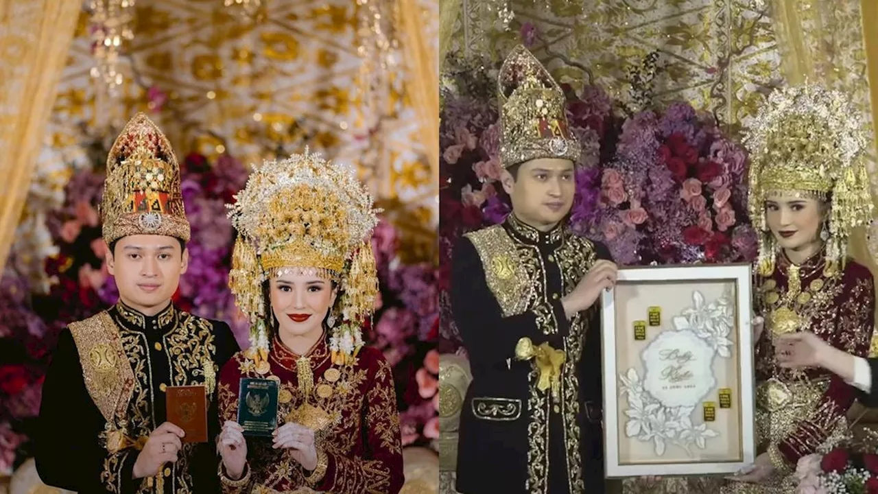 7 Potret Akad Nikah Beby Tsabina Pakai Mahar Emas Setengah Miliar, AHY Jadi Saksi