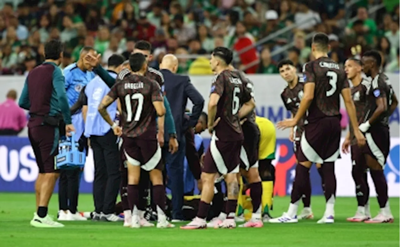 Mexico lose captain Alvarez to injury in narrow win over Jamaica