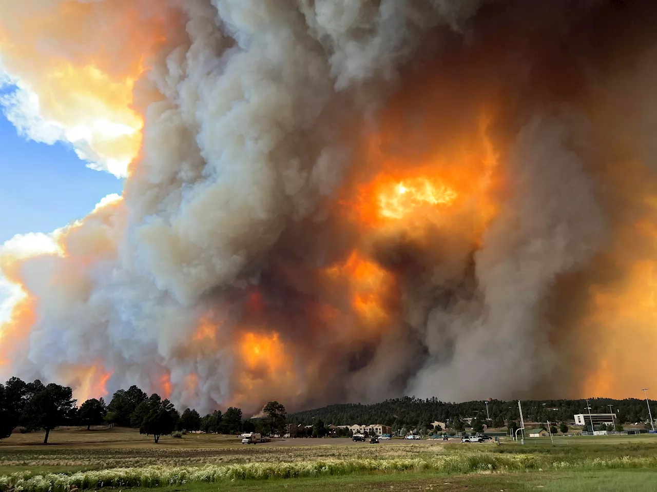 Rains, cooler weather help firefighters gain ground on large wildfires in southern New Mexico