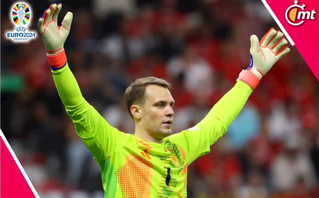 Manuel Neuer se convierte en el portero con más juegos en la historia de la Eurocopa