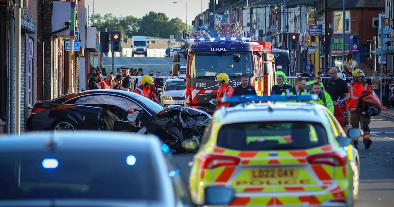 Woman killed in Mercedes horror crash on major road