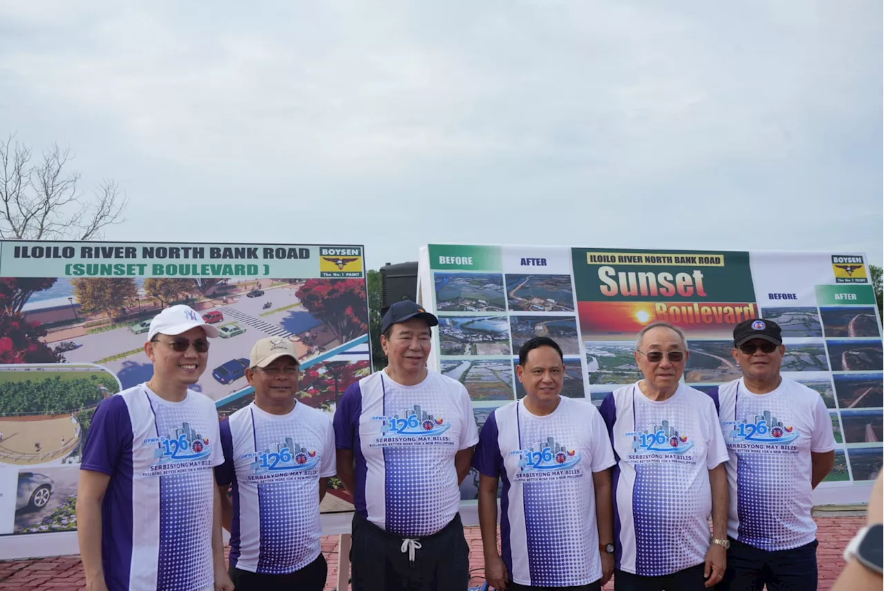 DPWH Western Visayas unveils Sunset Boulevard: A new eco-friendly landmark in Iloilo City