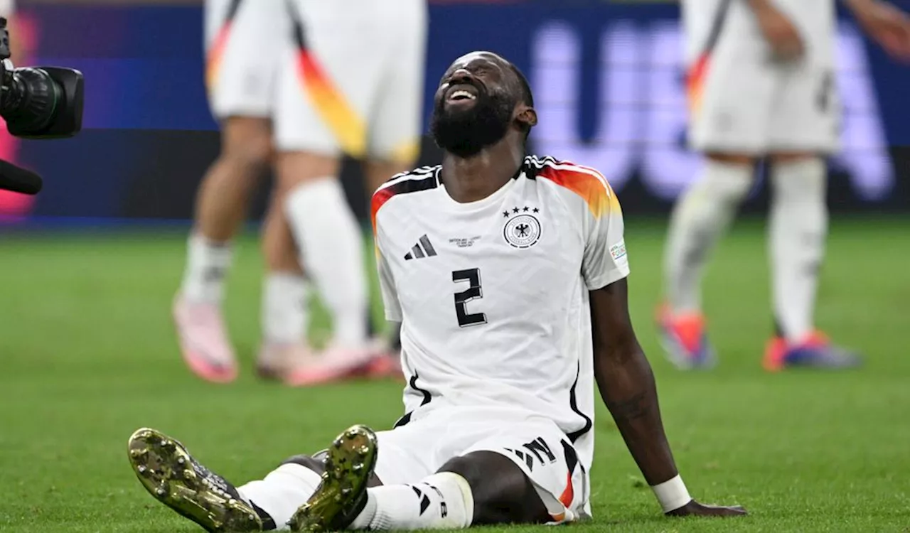 Große Abwehrsorgen vor dem Achtelfinale: Fällt nach Tah auch Rüdiger aus?