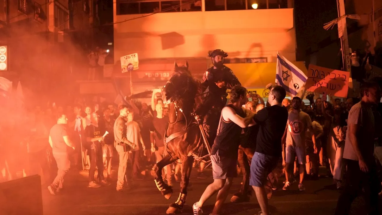 Massenproteste in Israel gegen Netanjahu