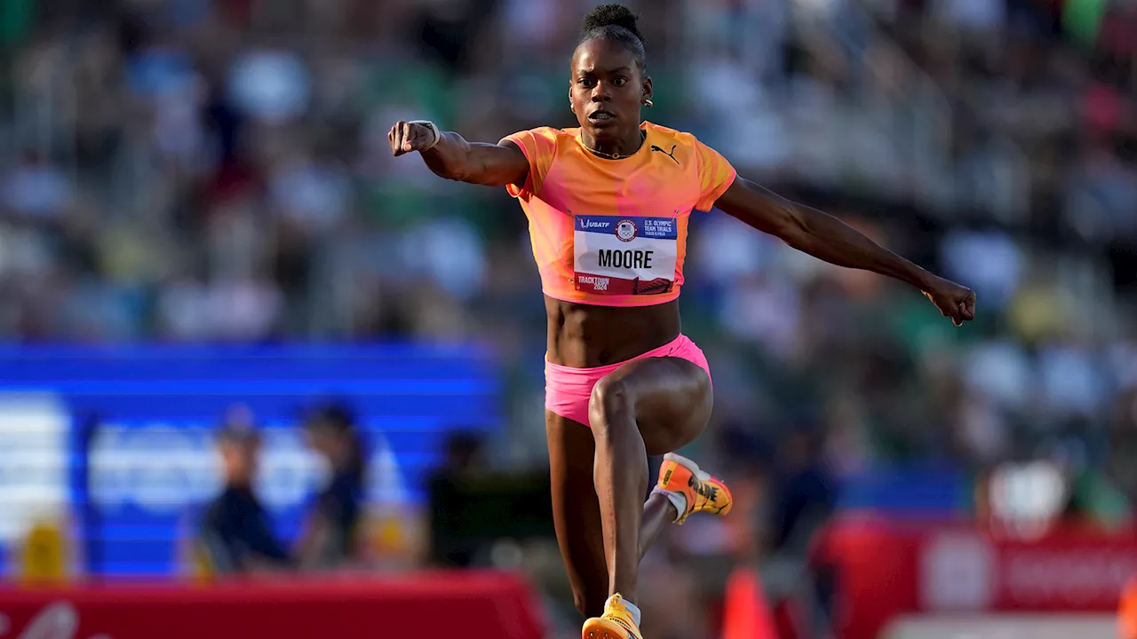 Grand Prairie's Jasmine Moore wins triple jump at U.S. Olympic Trials, earns second Olympic appearance