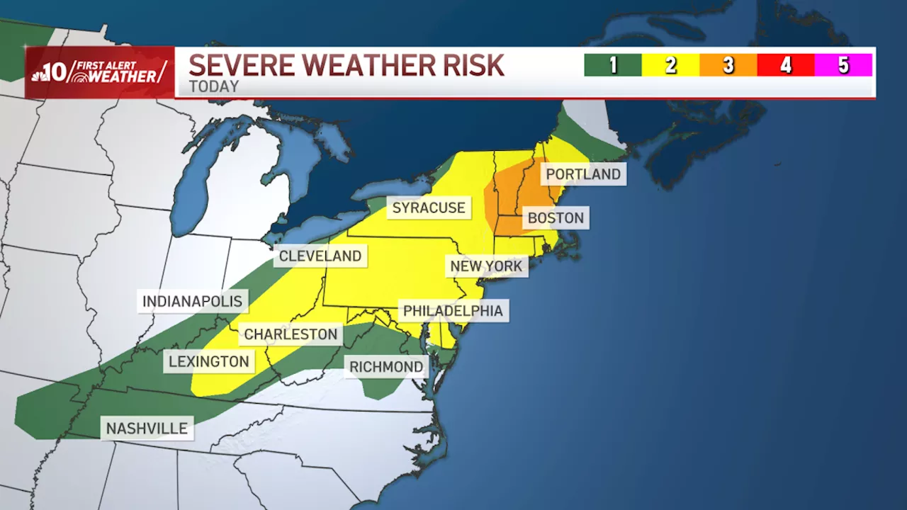 First Alert: Ongoing dangerous heat, thunderstorms expected Sunday evening