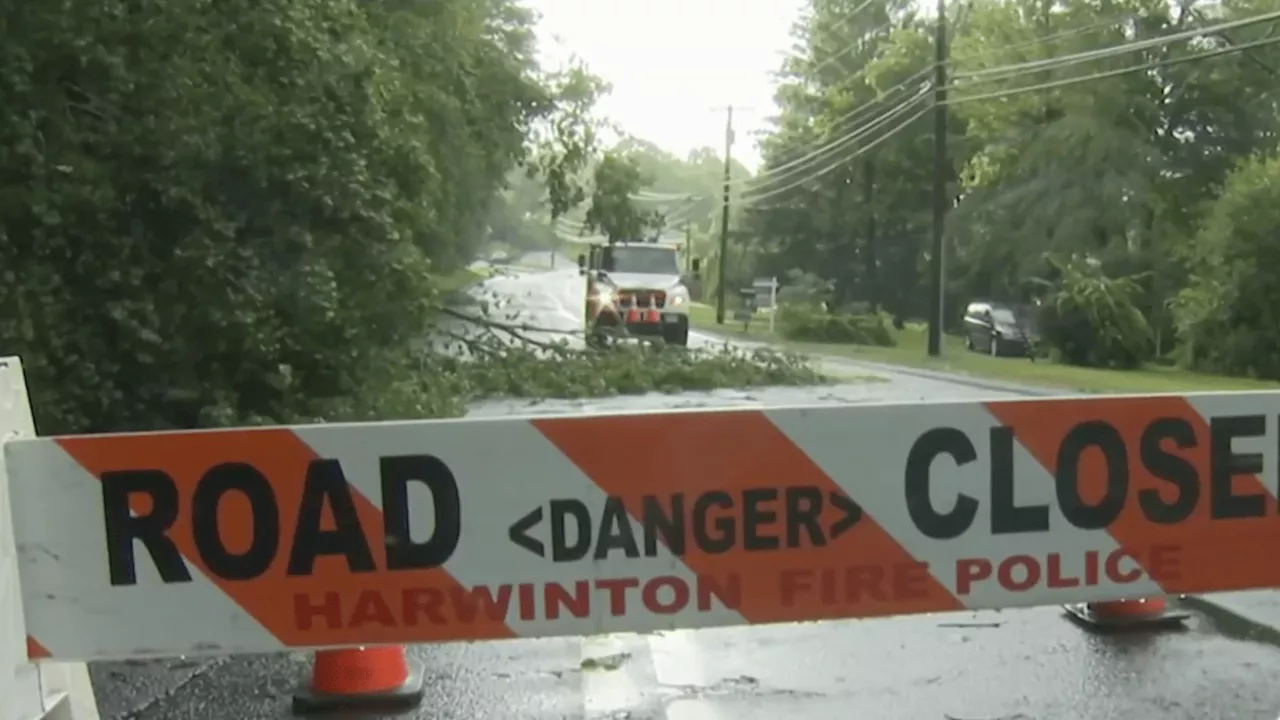 NWS confirms tornado touched down in Conn. on Friday