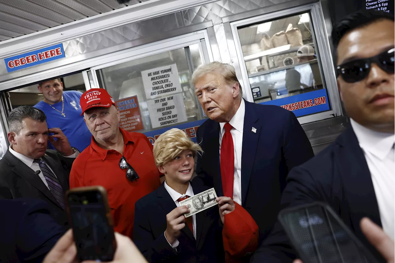 Donald Trump Brings Young Supporter in Trump Wig to Tears in Viral Video