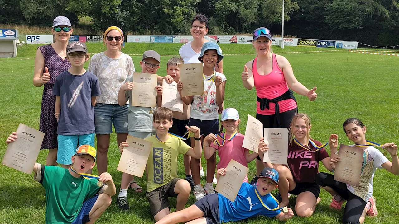 Maria Anzbacher Volksschüler feierten Sportfest