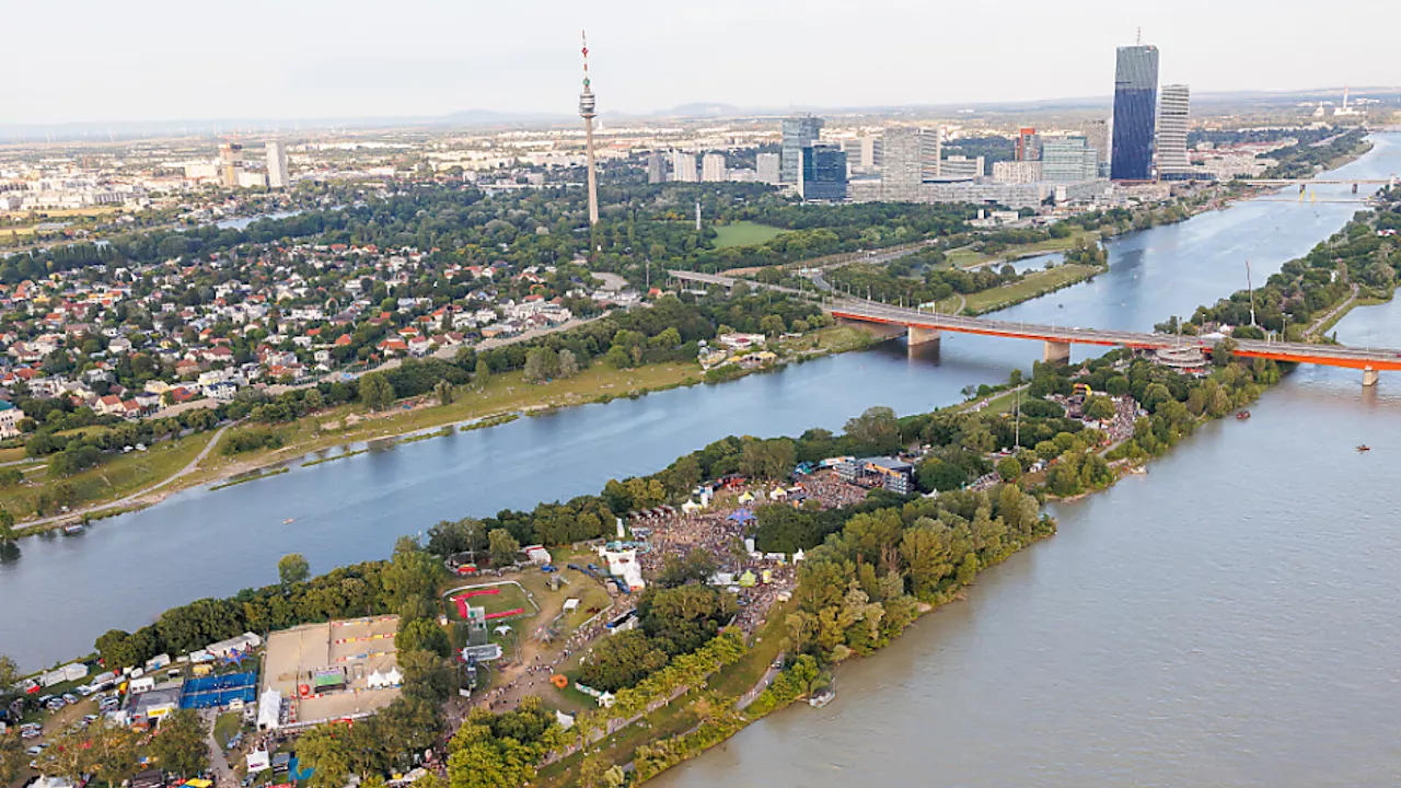 Reger Andrang beim Finale des 41. Donauinselfests