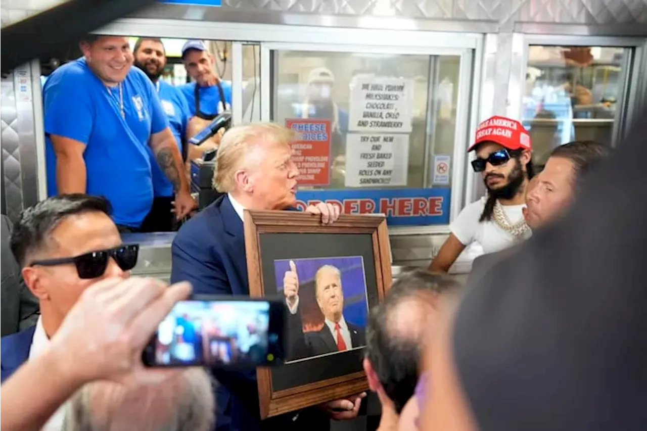 Trump goes to Tony & Nick’s for a cheesesteak, completing a Philly trilogy