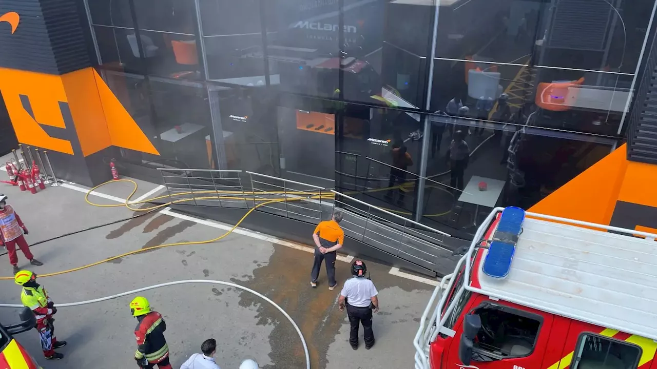 Lando Norris reveals McLaren disruption extent following hospitality fire