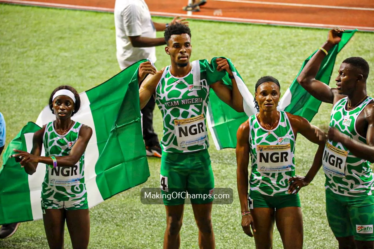 African Championships: Team Nigeria wins three medals on Day 2