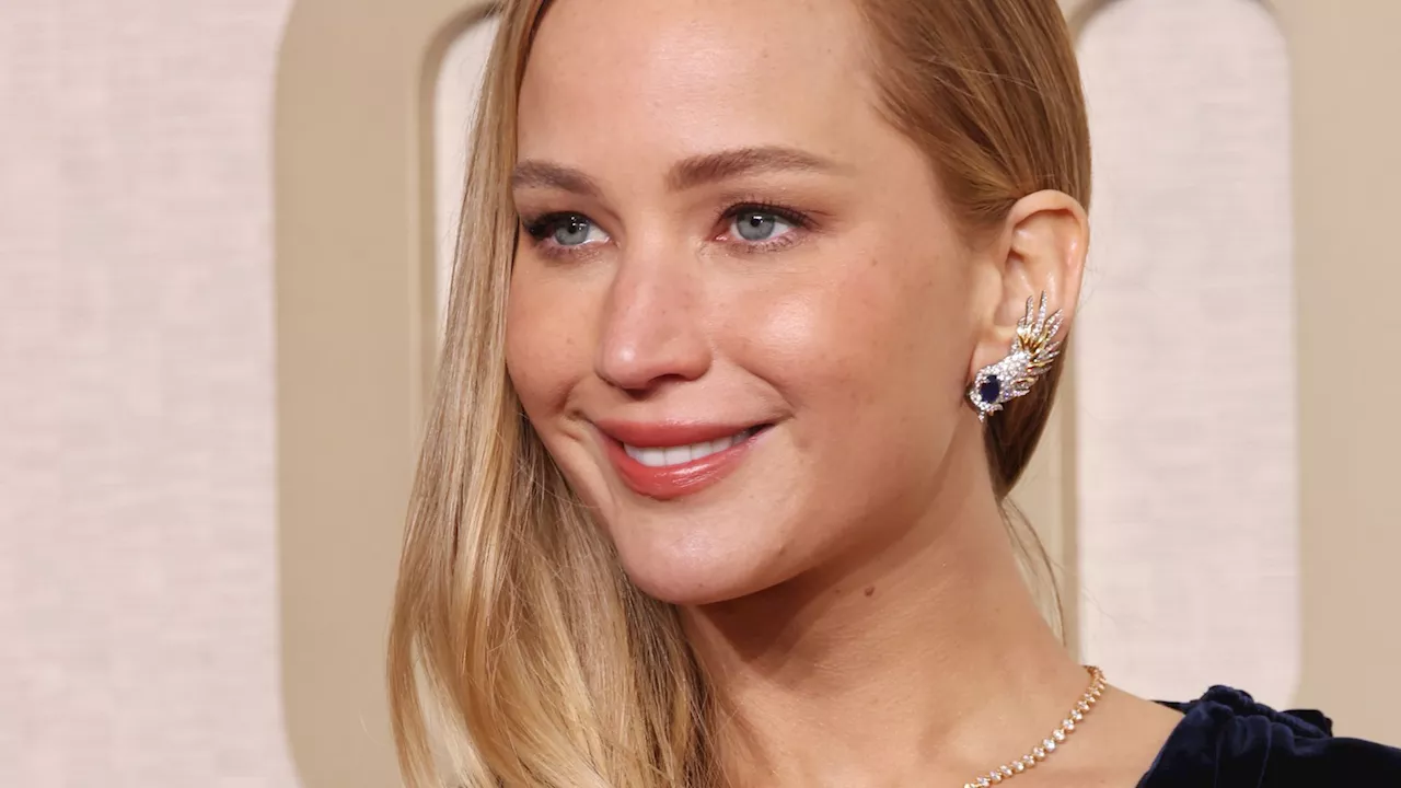 Selten: Jennifer Lawrence zeigt sich mit ihrem Mann und Baby