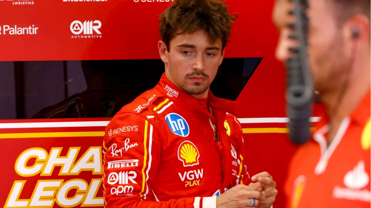 Charles Leclerc 'culpa' a Carlos Sainz de no haber quedado en 4to lugar en el Gran Premio de España