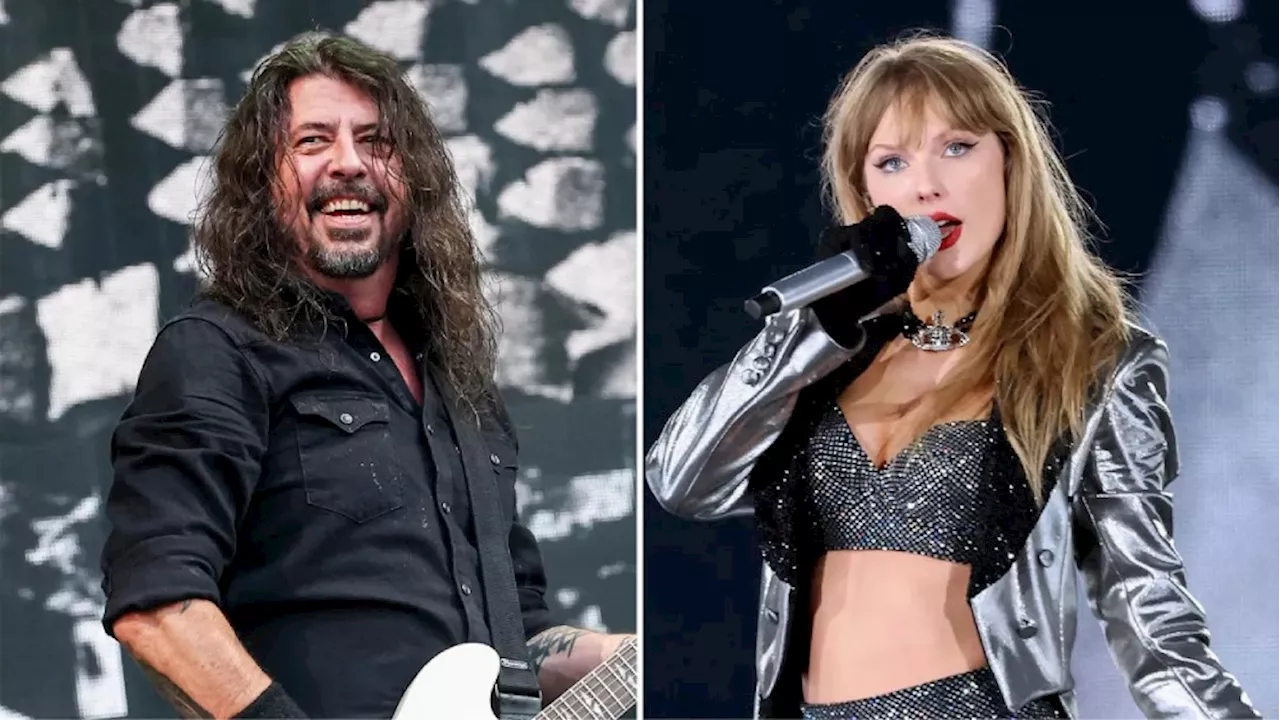 Dave Grohl arremete contra Taylor Swift y ella le responde así en pleno concierto