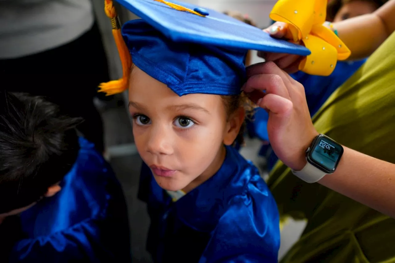 This downtown preschool has ordinary activities and extra-ordinary students