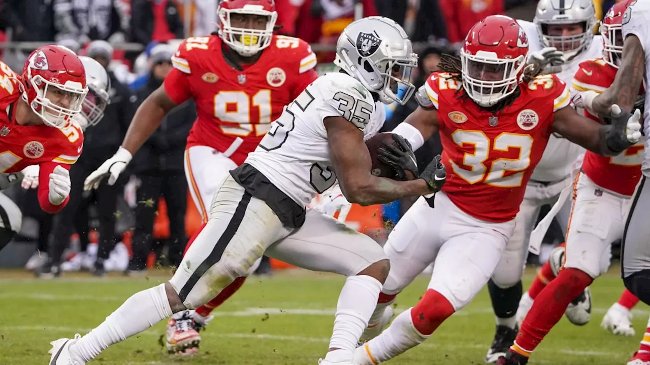 Looking ahead to the Las Vegas Raiders-Kansas City Chiefs on Thursday Night Football