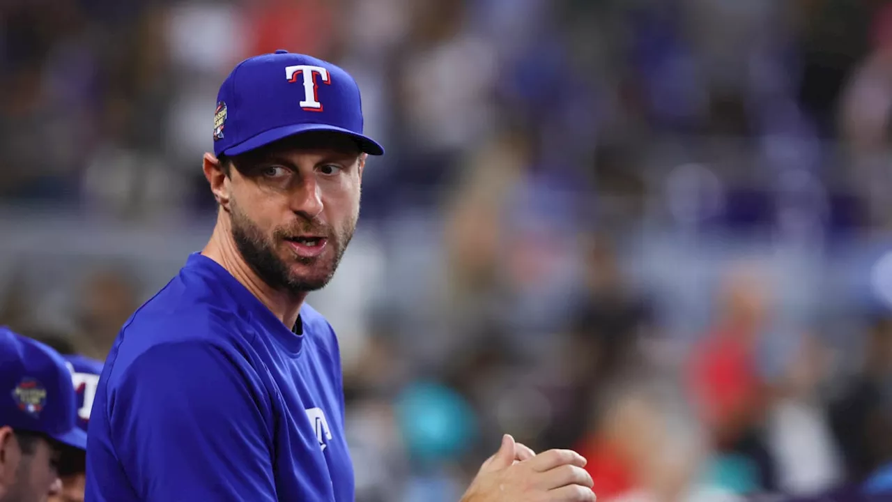 Rangers' Max Scherzer to Make Season Debut Sunday vs. Royals