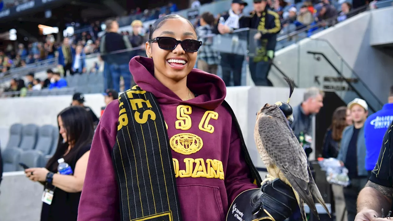 USC Women's Basketball: Watch JuJu Watkins Throw Out First Pitch At Dodgers Game