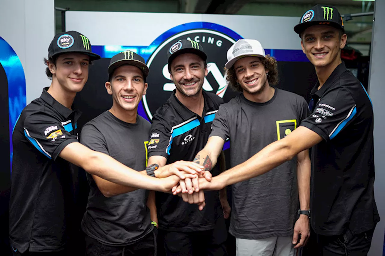 Sky Racing VR46: 2020 mit Bezzecchi und Migno