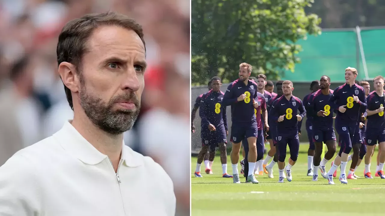 Two England players involved in heated exchange in training ahead of Slovenia game