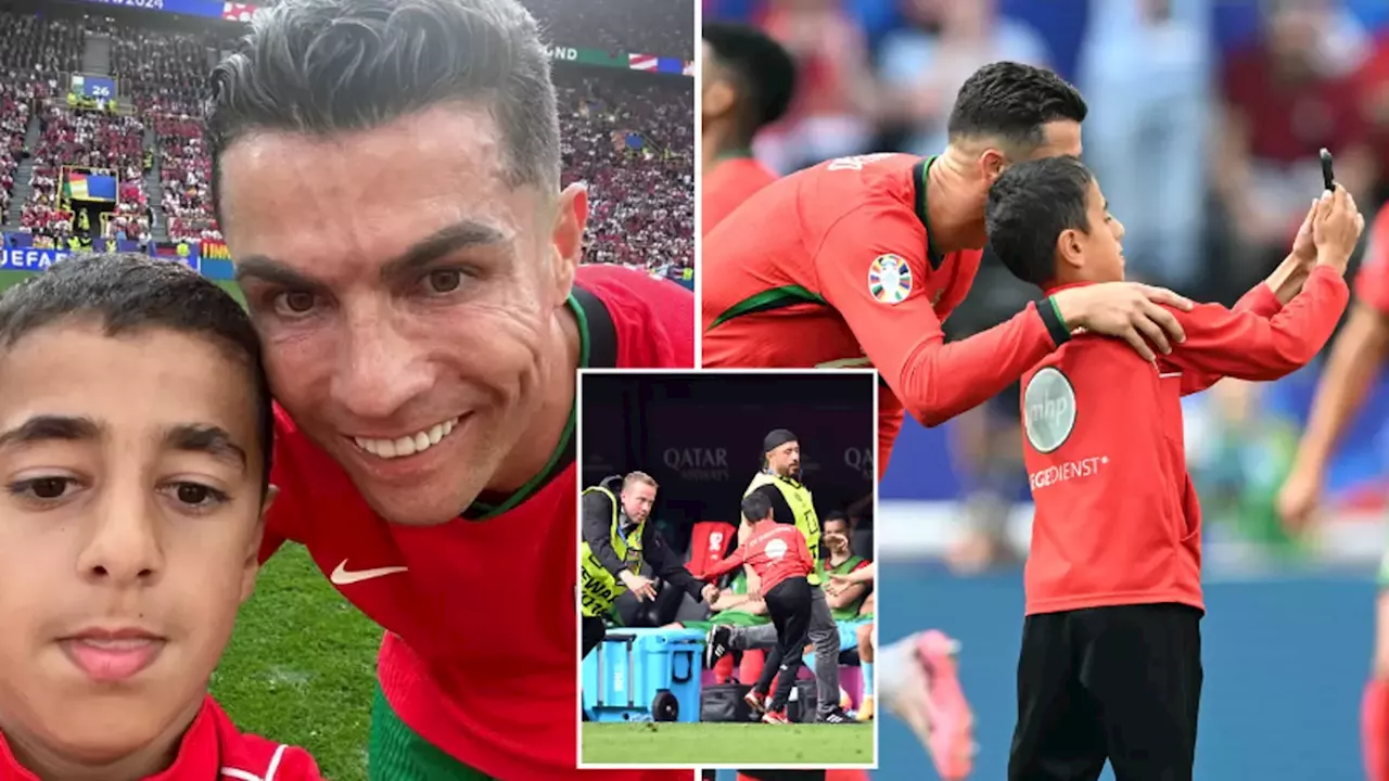 UEFA confirm punishment for pitch invader who took selfie with Cristiano Ronaldo at Euro 2024