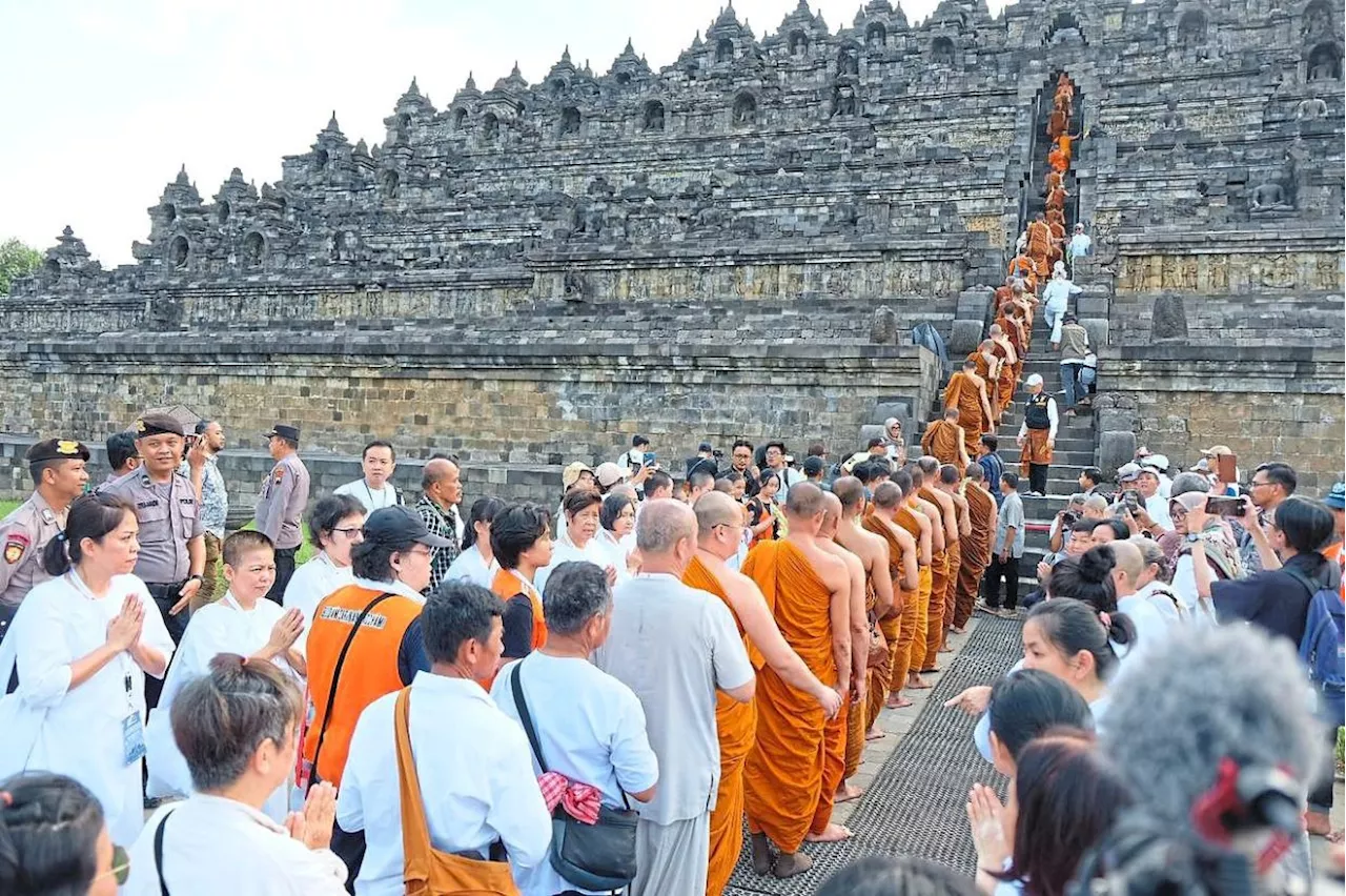 This Buddhist walking ritual teaches patience and promotes religious acceptance