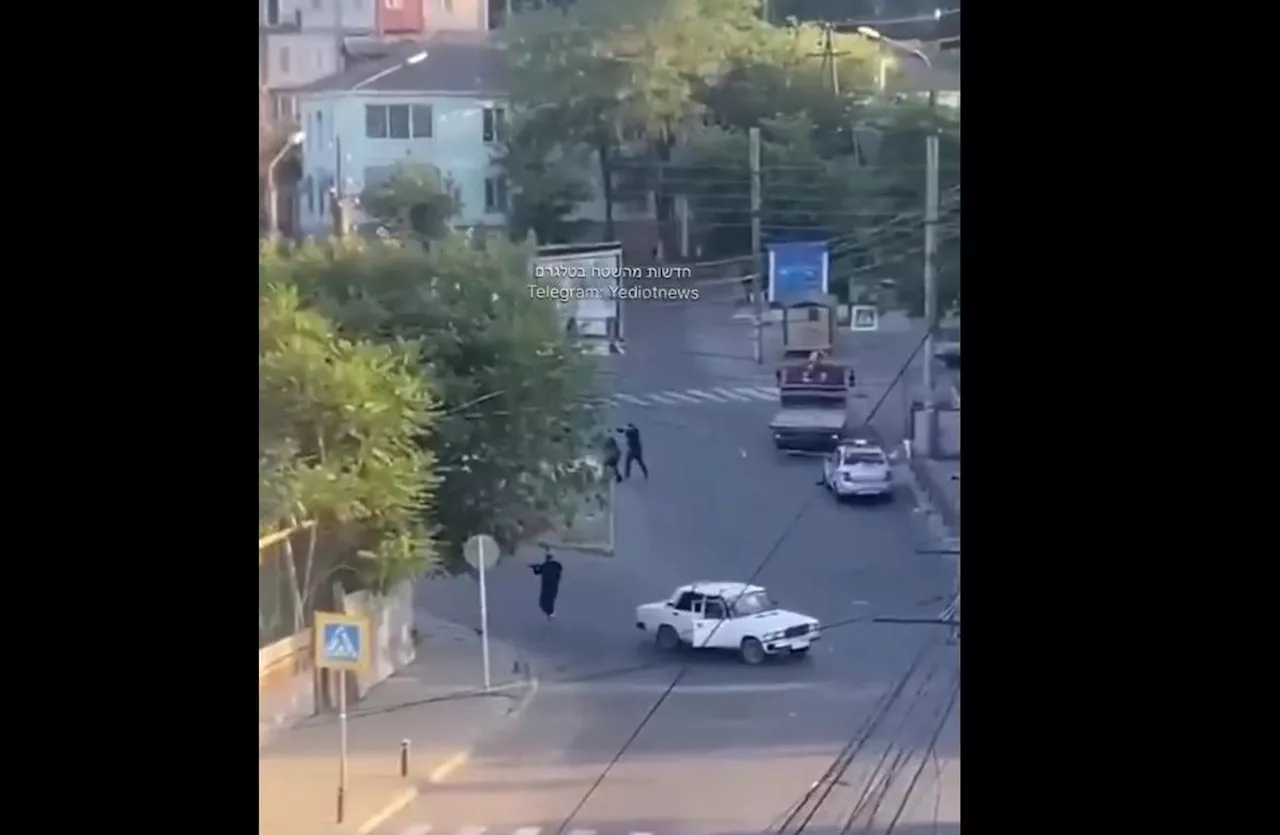 Vidéos. Russie : des églises et une synagogue attaquées dans le Caucase, des policiers et un prêtre tués