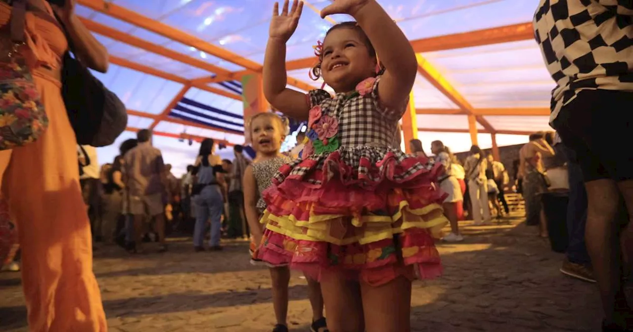 Famílias exaltam tradição junina para crianças no Terraiá: 'Relação afetiva com a festa'