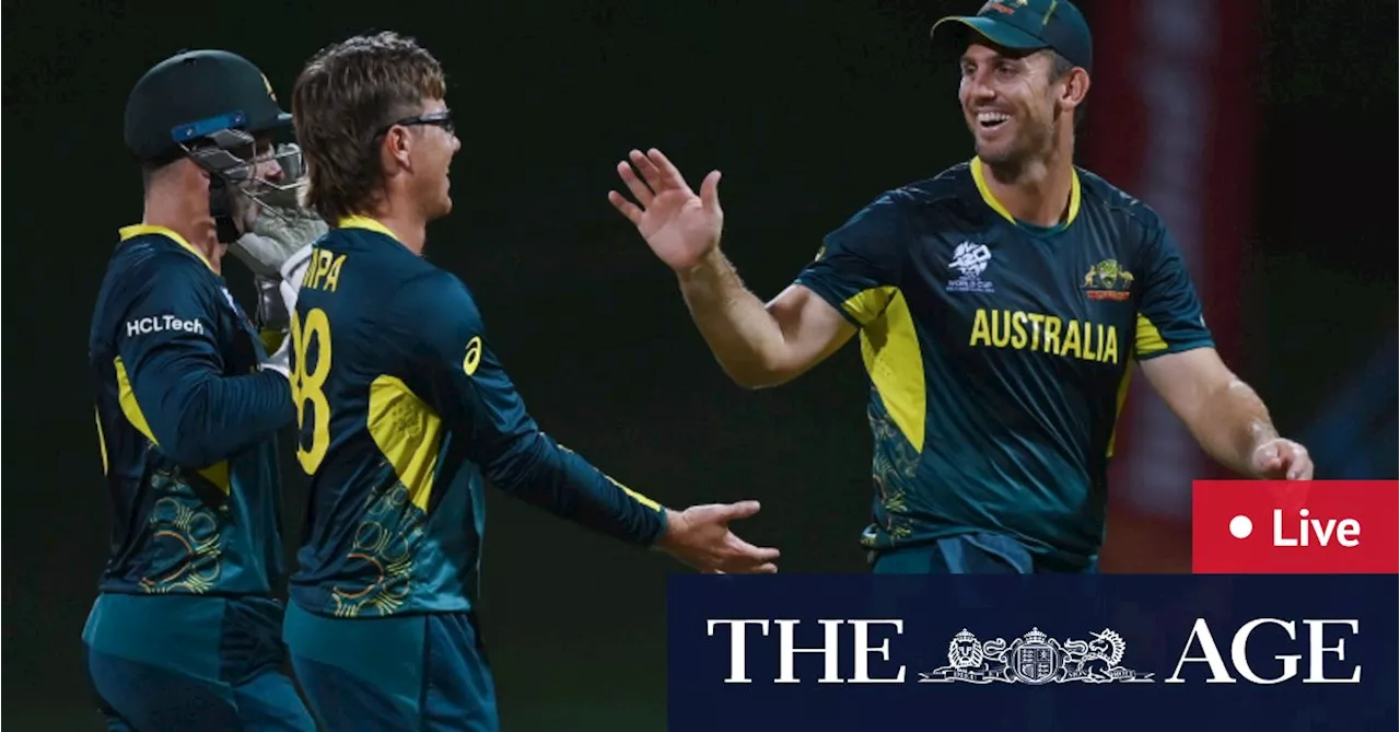 World Cup LIVE: Australia take on Afghanistan in Super Eights