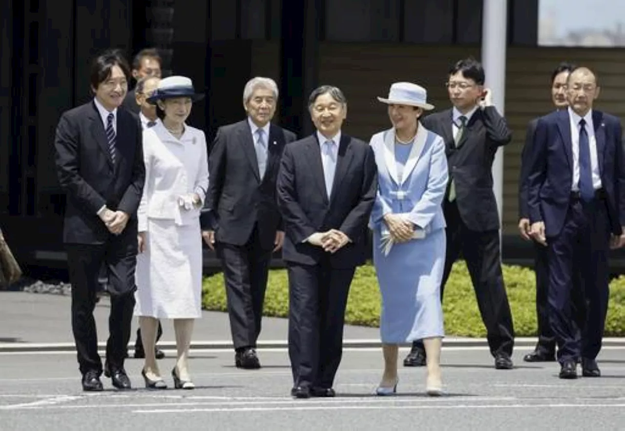 Japan's imperial couple in UK for state visit