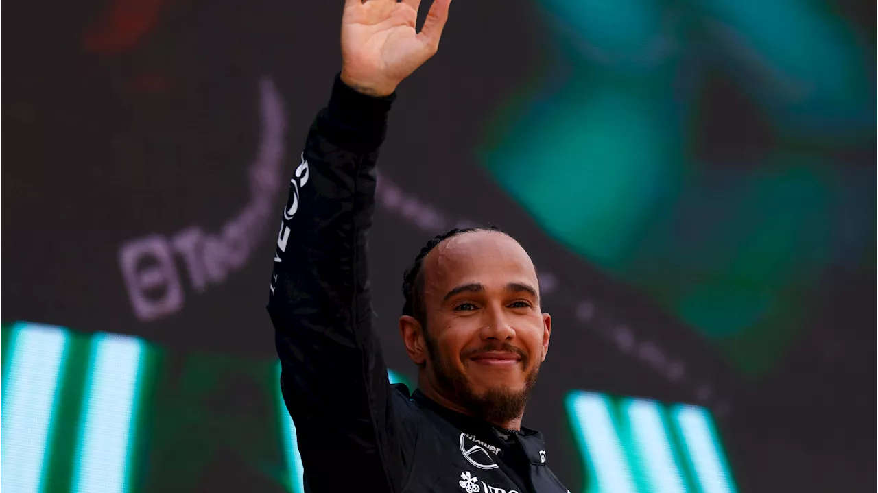 Hamilton not regretting future move to Ferrari after first podium of final Mercedes year