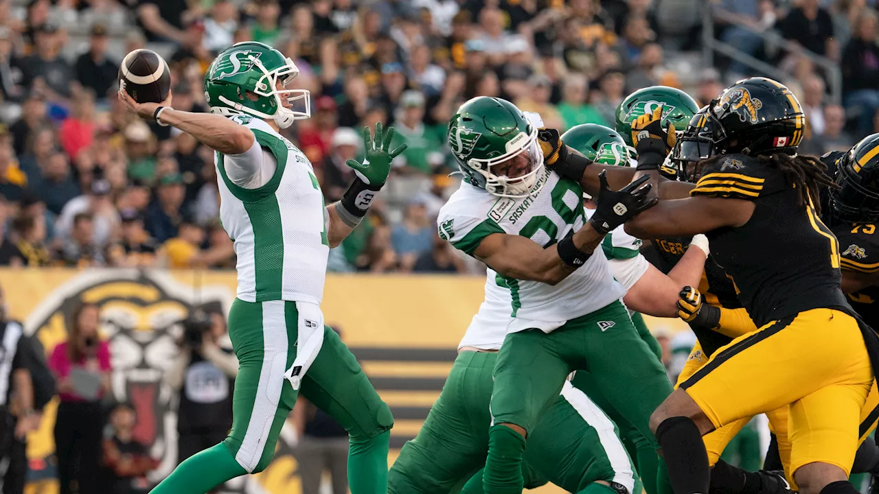 Undefeated Riders eye fast start, home-and-home sweep against winless Ticats