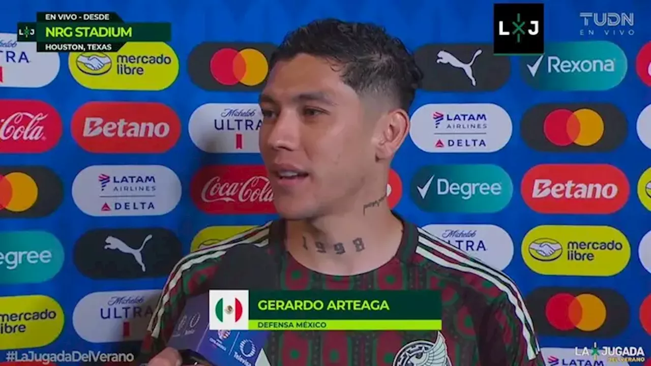 Gerardo Arteaga admite que la Selección Mexicana inició apagada, pero “un gol cambia todo”