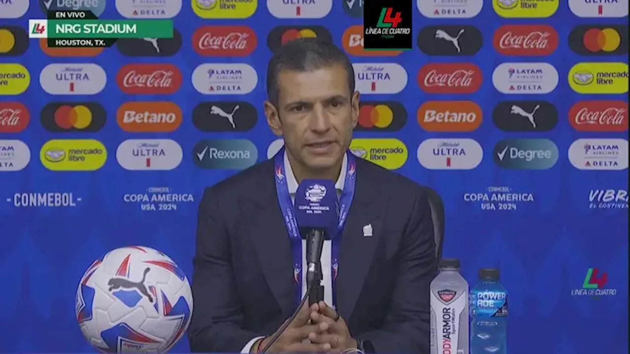 Jaime Lozano admite sufrieron de más en el México vs. Jamaica de Copa América 2024