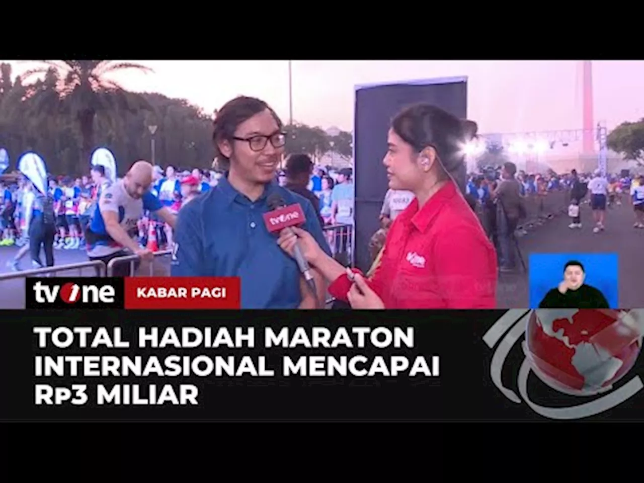 Lomba Marathon Internasional, 34 Ruas Jalan di jakarta Ditutup Sementara