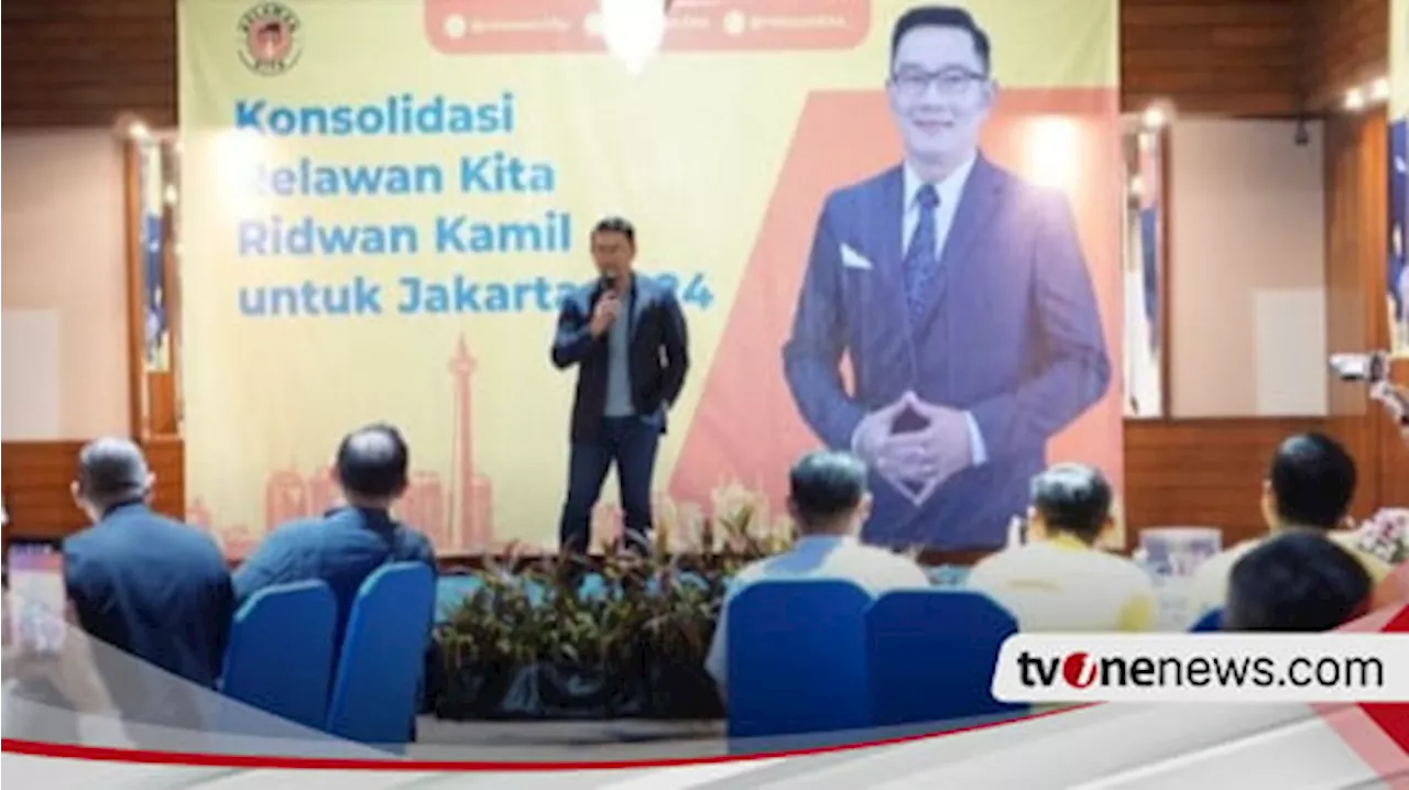 Ridwan Kamil: Jakarta Butuh Pemimpin yang Punya Imajinasi