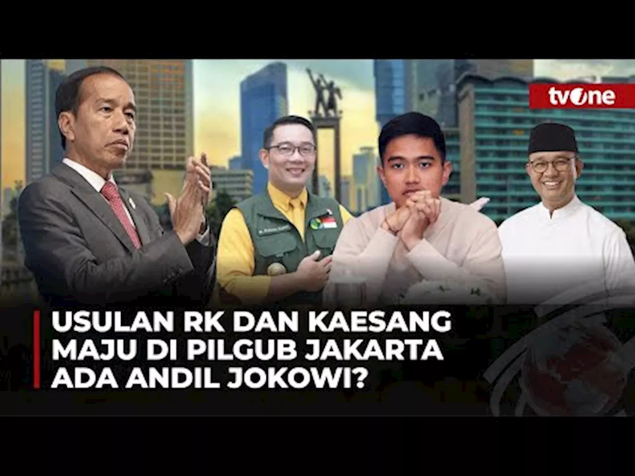 Usulan RK dan Kaesang Maju di Pilgub Jakarta Ada Andil Jokowi?