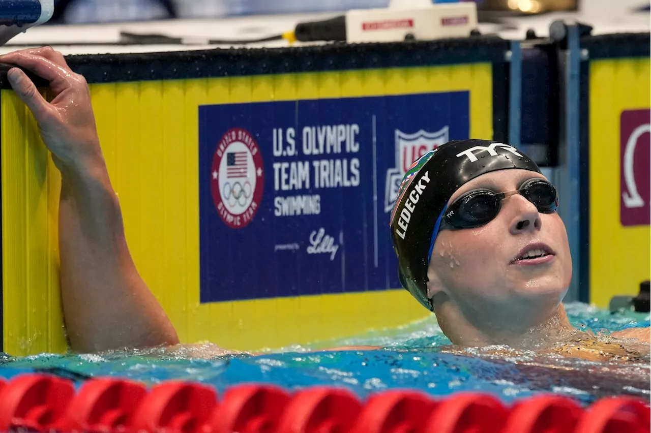 With one more win at trials, Katie Ledecky turns her focus to Paris