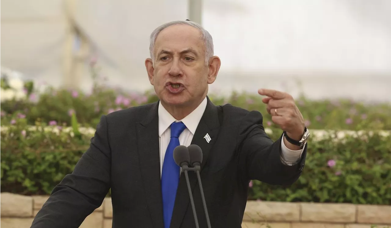 Benjamin Netanyahu, Israeli PM, renews claim that White House is delaying arms for Gaza fight