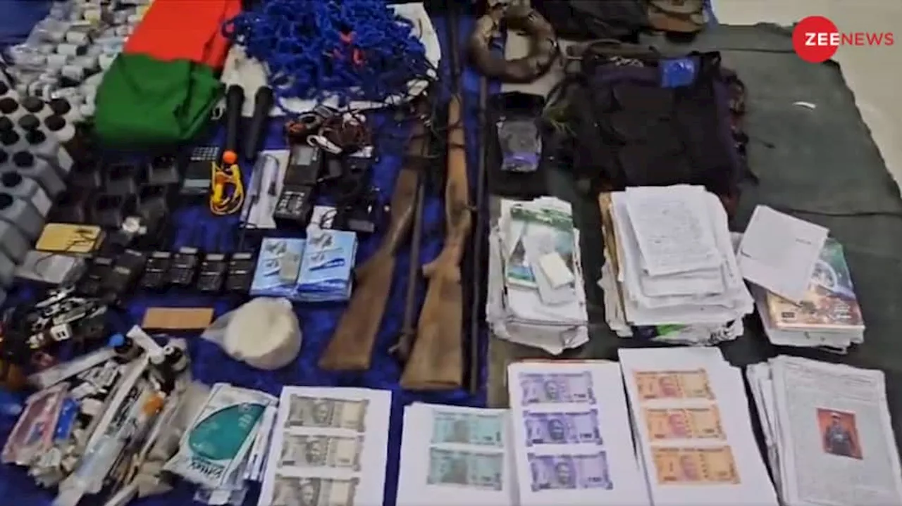 In A First In 3 Decades, Forces Seize Huge Fake Notes Cache Printed By Naxalites In Chhattisgarhs Sukma