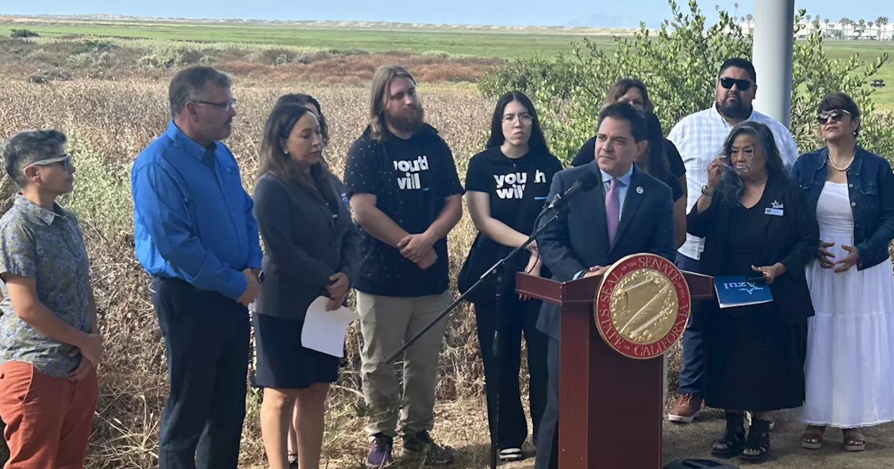 Steve Padilla promote bills to address Tijuana sewage crisis