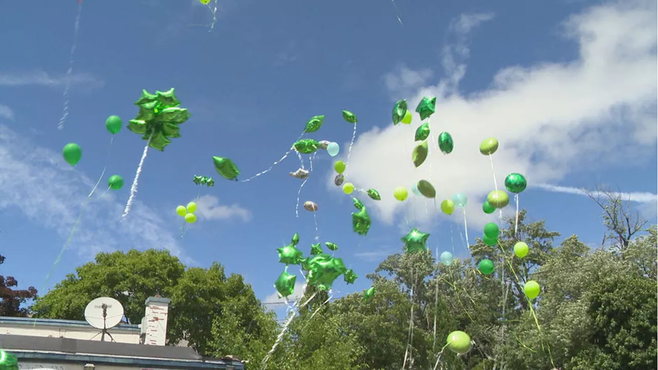 Rochester community marks year since boy's death with balloon release