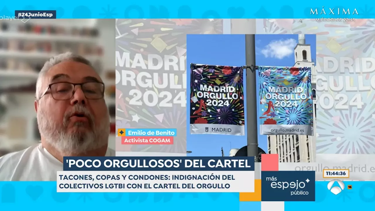 Críticas al cartel del Orgullo LGTBIQ+ de Madrid: 'El triángulo rosa invertido lo usaban los nazis para marcar a los homosexuales'