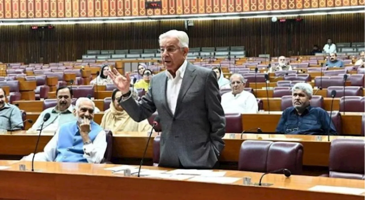 Defence Minister Khawaja Asif slams PTI over opposition to Operation Azm-e-Istehkam