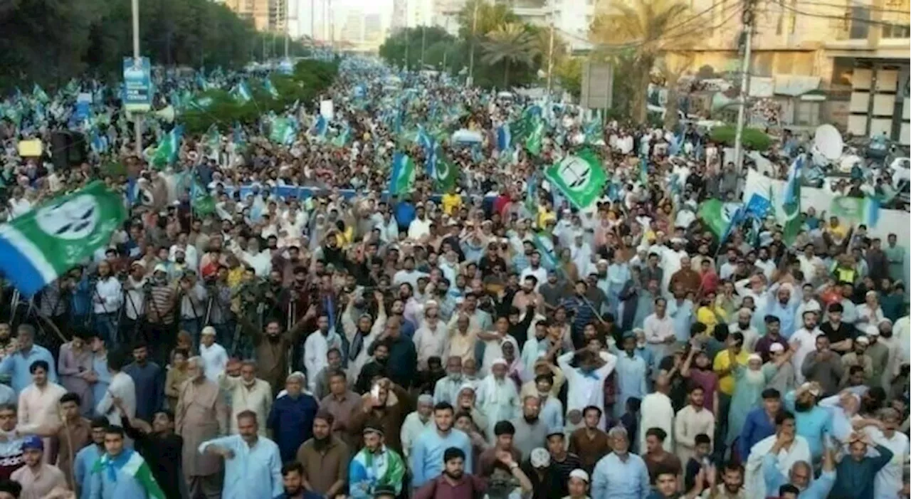 JI stages countrywide protest against rising electricity cost, loadshedding and taxes