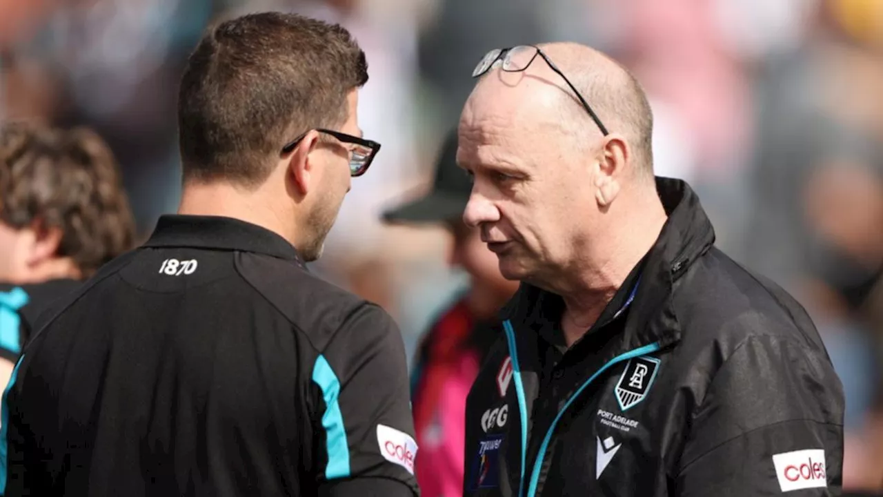 Port Adelaide coaching detail ‘puzzles’ footy legend Graham Cornes as heat comes for Ken Hinkley